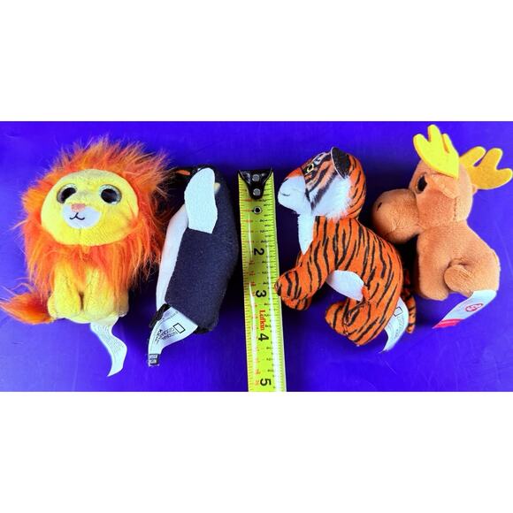 McDonald's National Geographic Kids 4" Happy Meal Plush Toys 2018 Lot of 4 - Picture 15 of 15